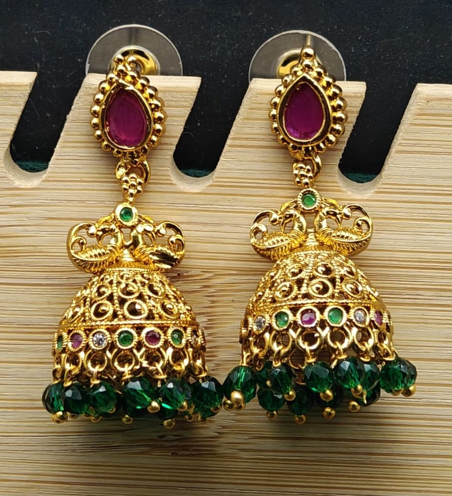 Jhumka earrings