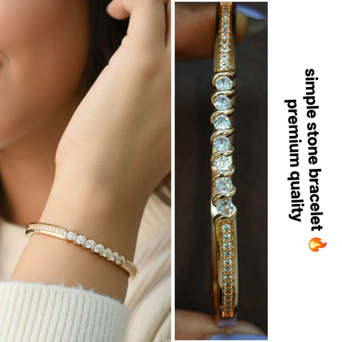 Simple stylish bracelet