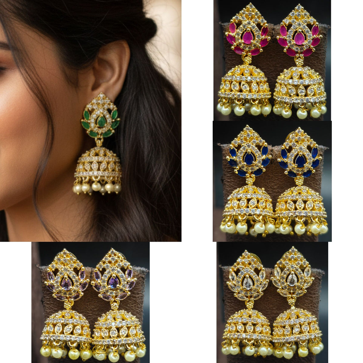 CZ jhumka