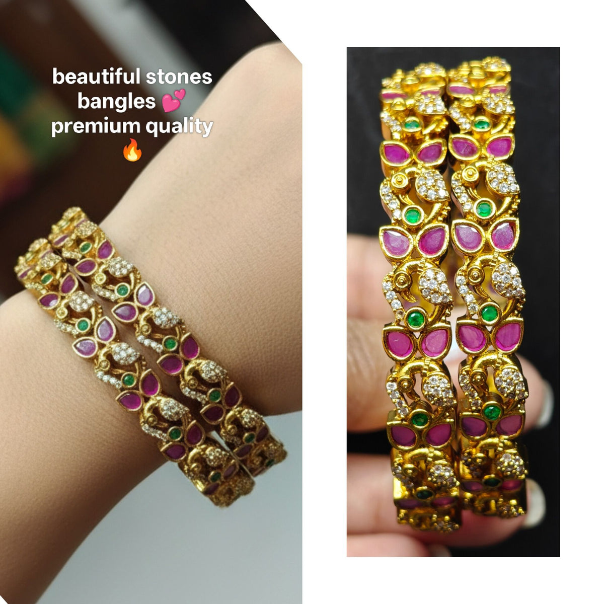 Stones bangles 💕
