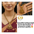 antique ball laxmi devi locket 💞