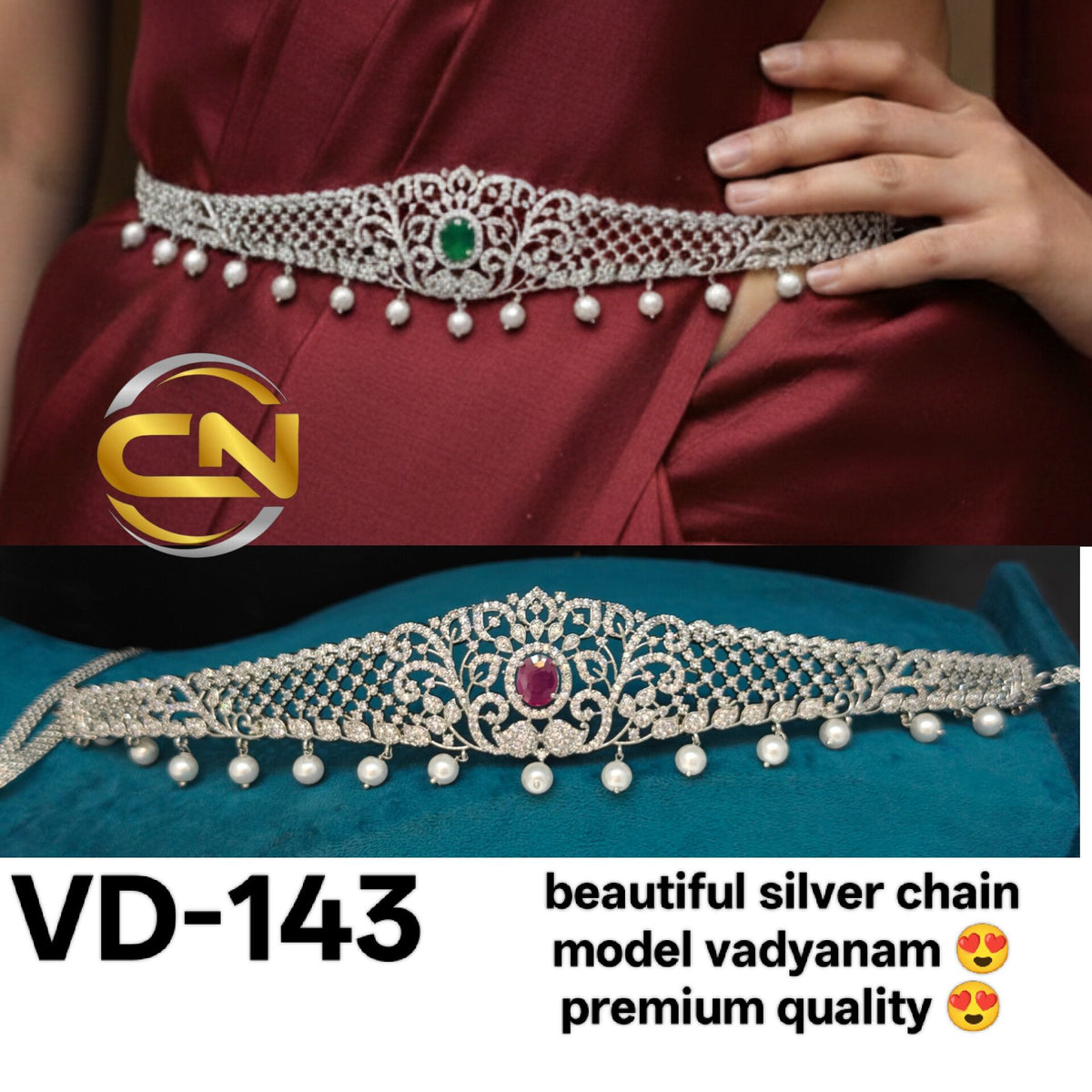 silver chain model vadyanam 😍