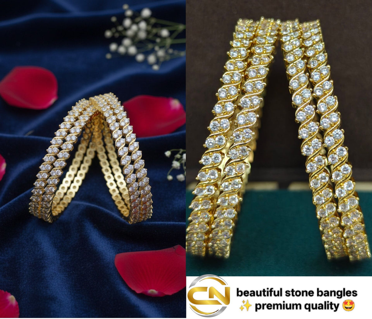 Stone bangles ✨