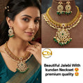 Jalebi kundan design Neckset 😍