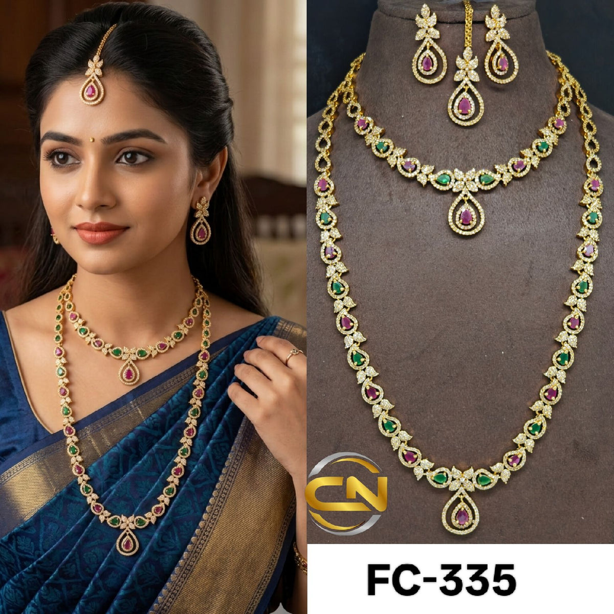 Multi stone combo set 🤩