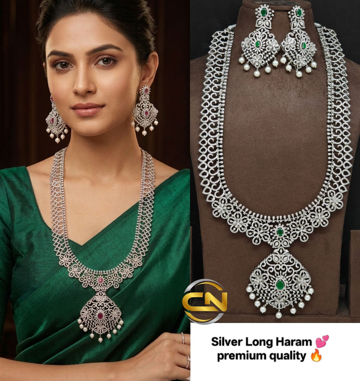 Silver Long Haram 💕