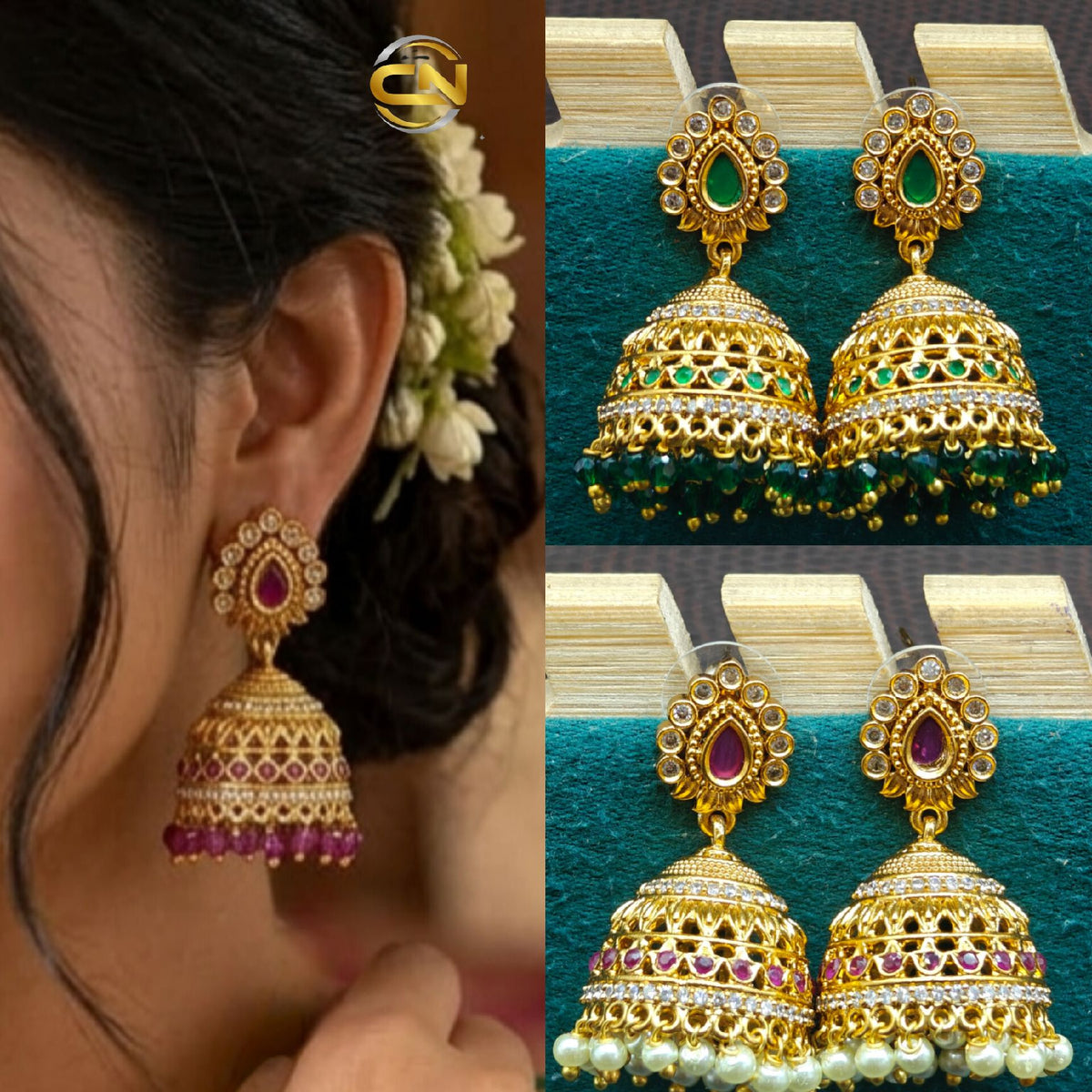 beautiful jhumka ✨