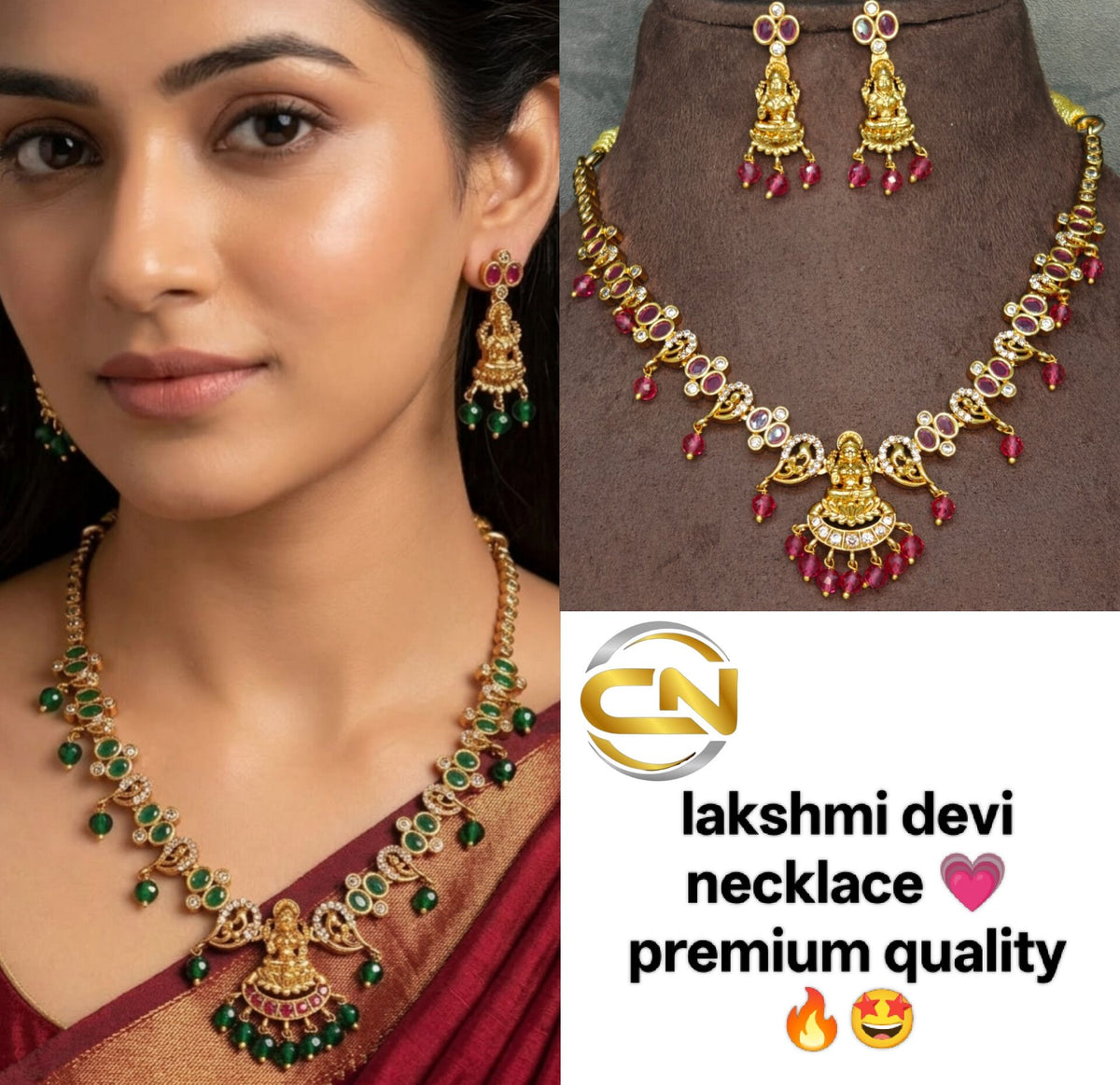 lakshmi devi necklace 💗