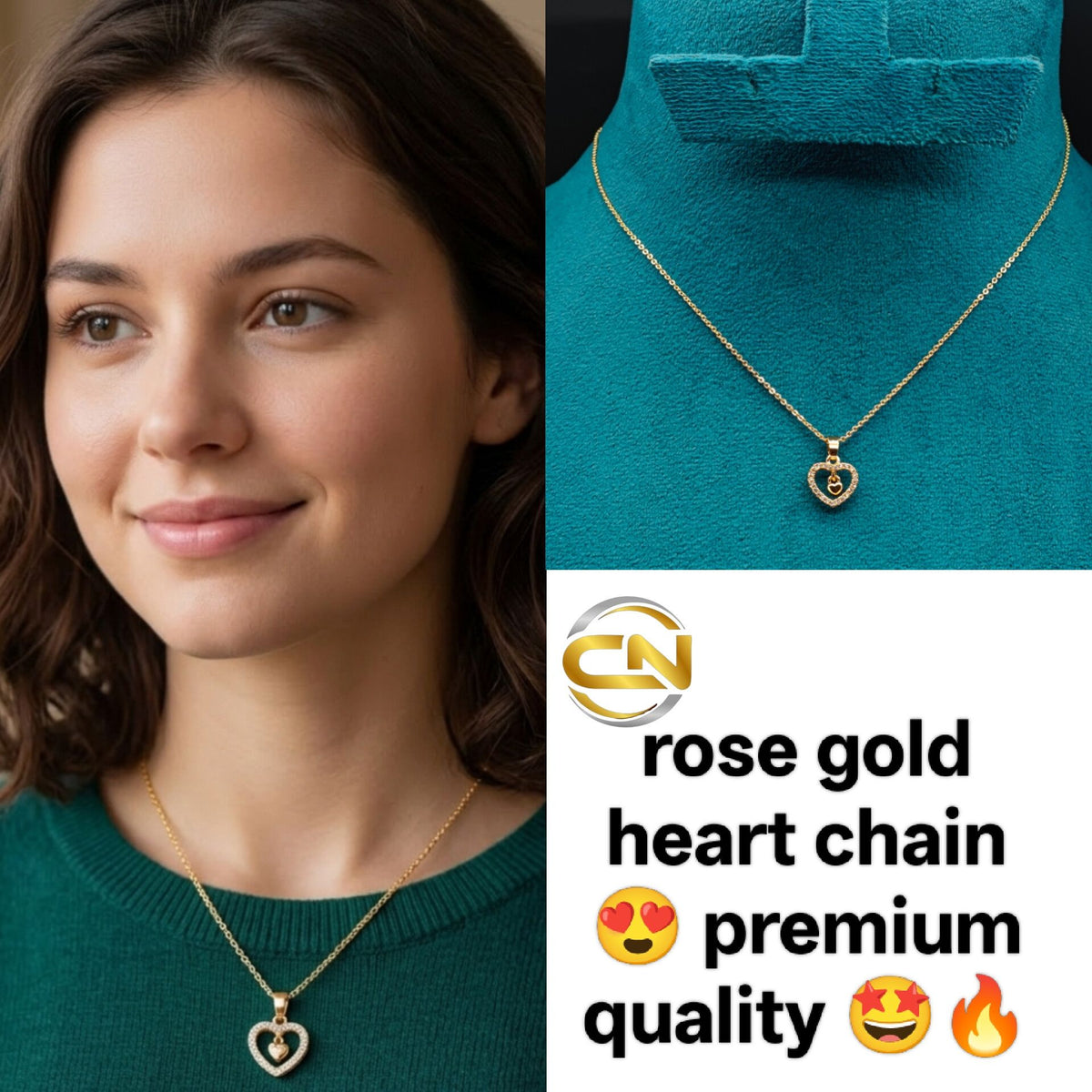 heart chain 😍