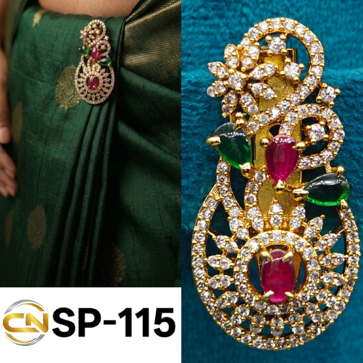 saree pin 😁