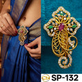 flower saree pin 🌸