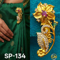 flower saree pin 🌼