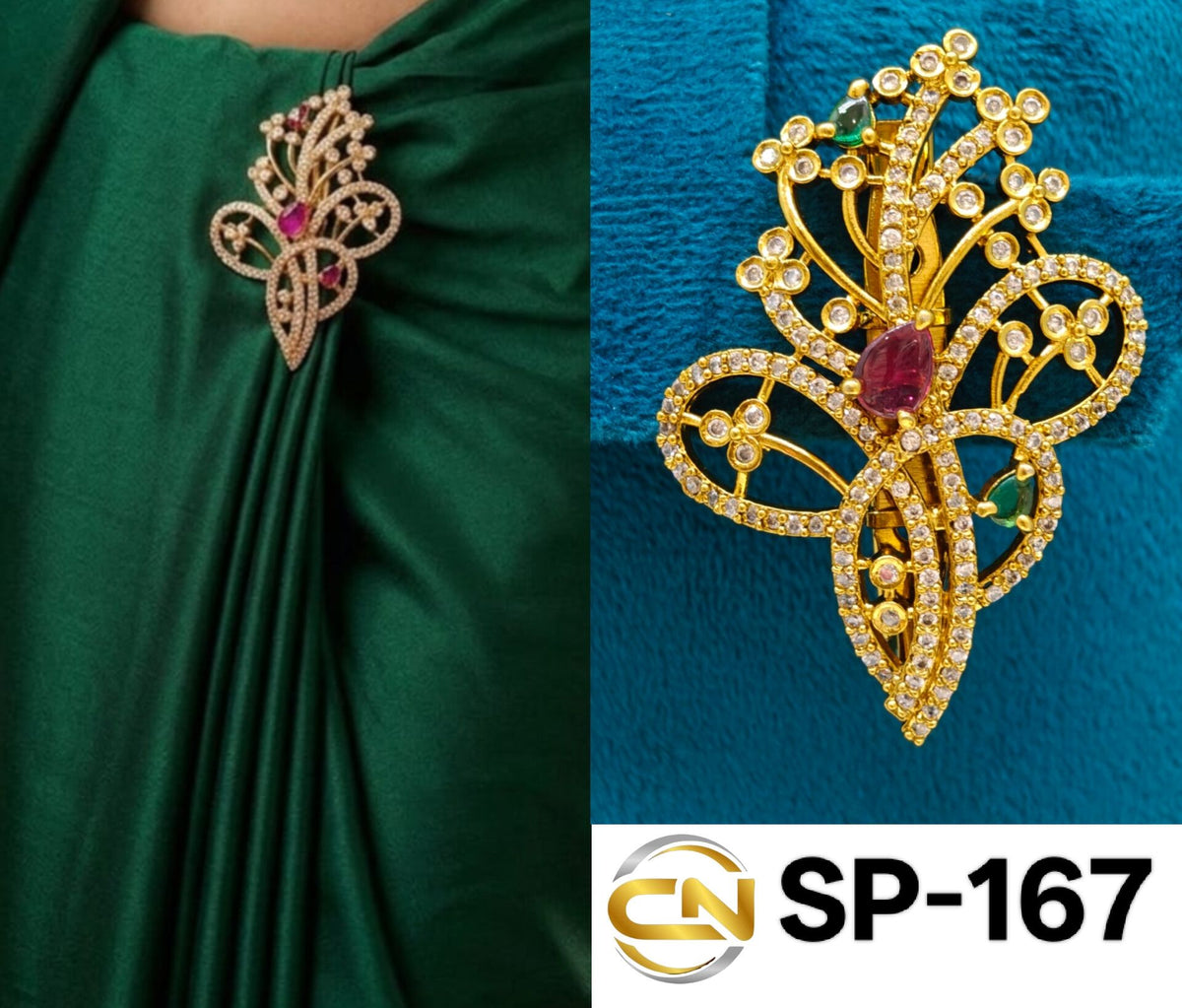 fancy saree pin ❣️