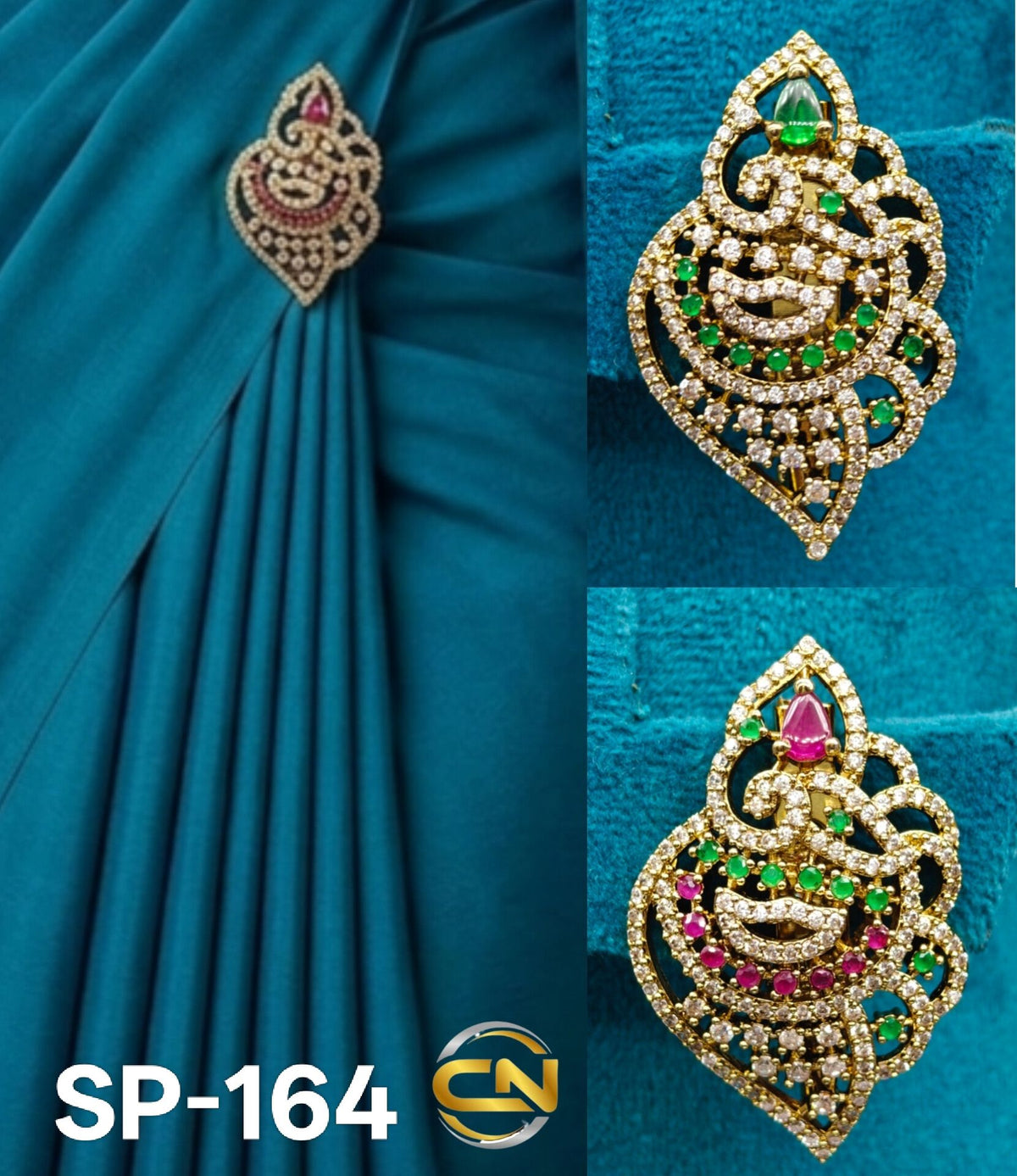 beautiful saree pin 💝