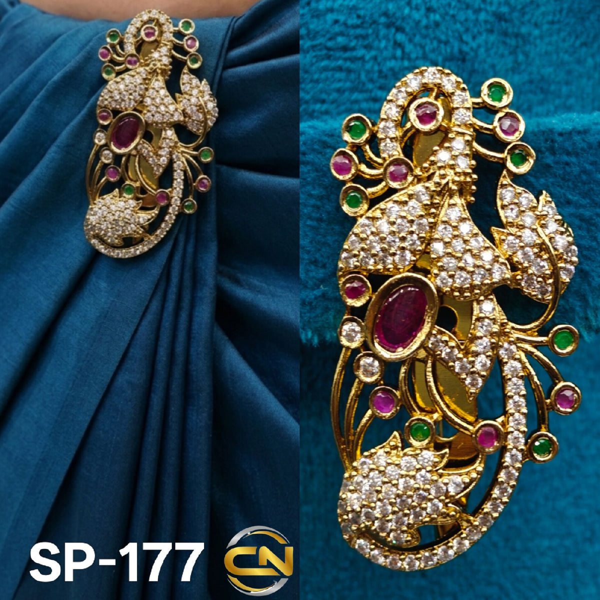 fancy saree pin 😻