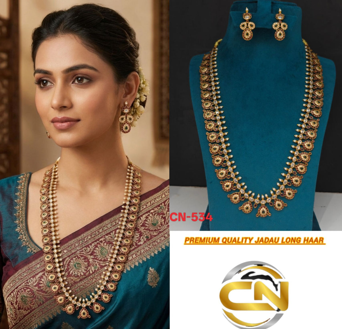 premium quality jadau long Haar
