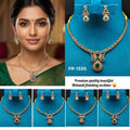 Beautiful mehandi finishing necklace 😜