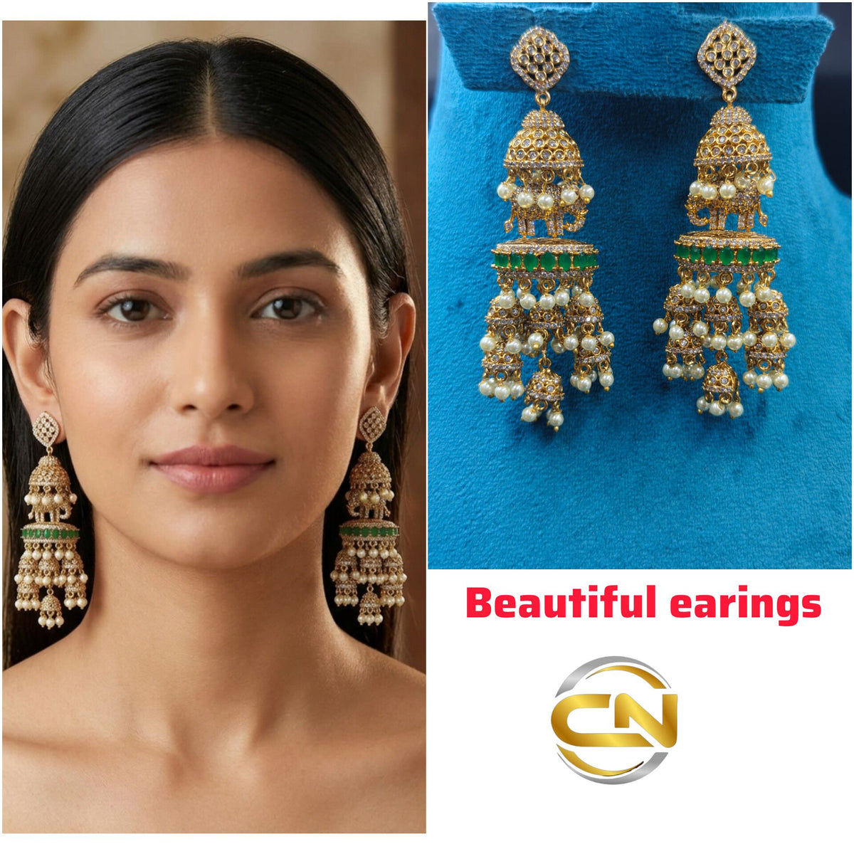 fancy jhumka