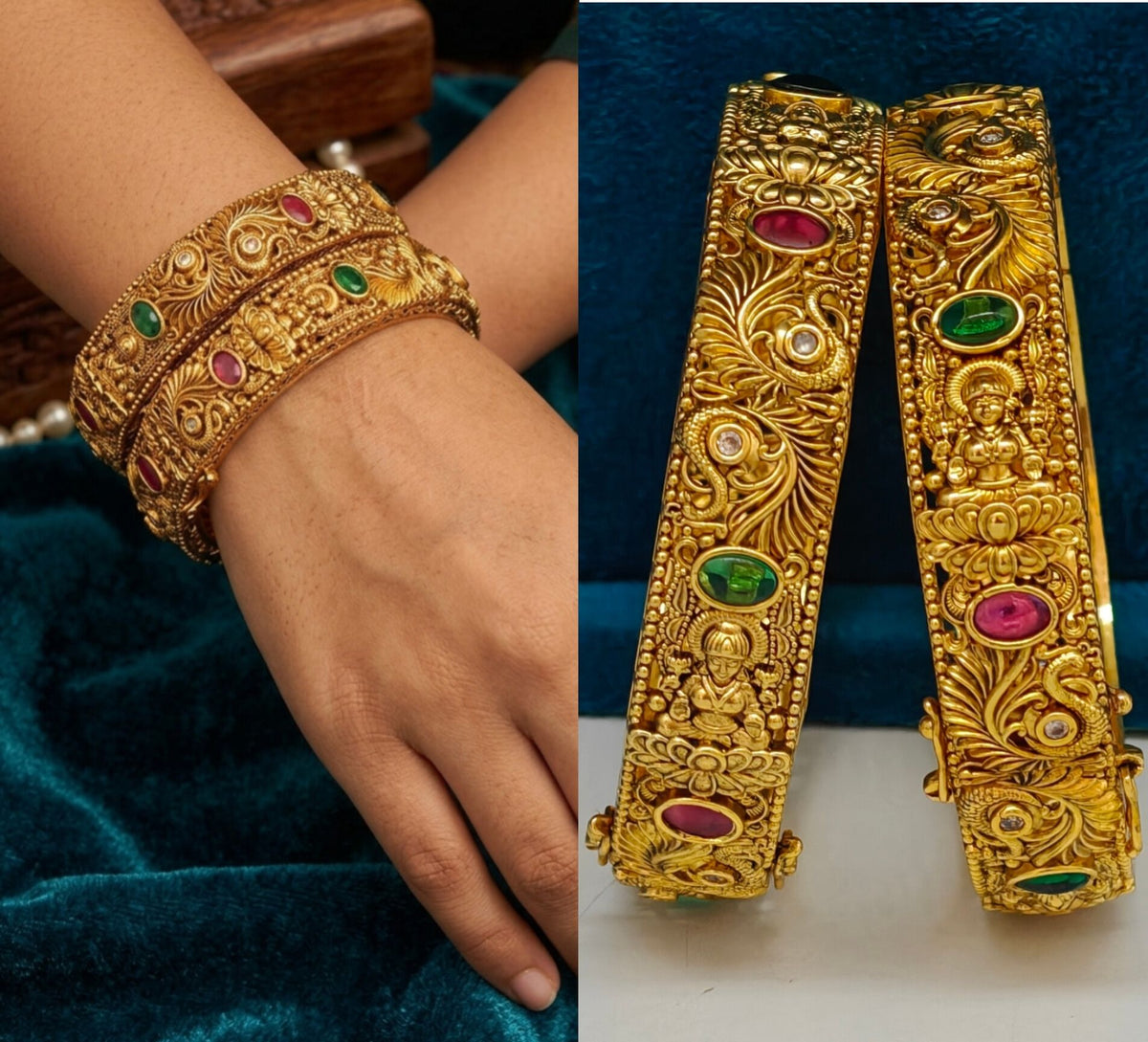 beautiful lakshmi devi bangles premium quality