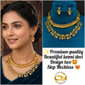 Laxmi Devi Design Two Step Necklace 💞