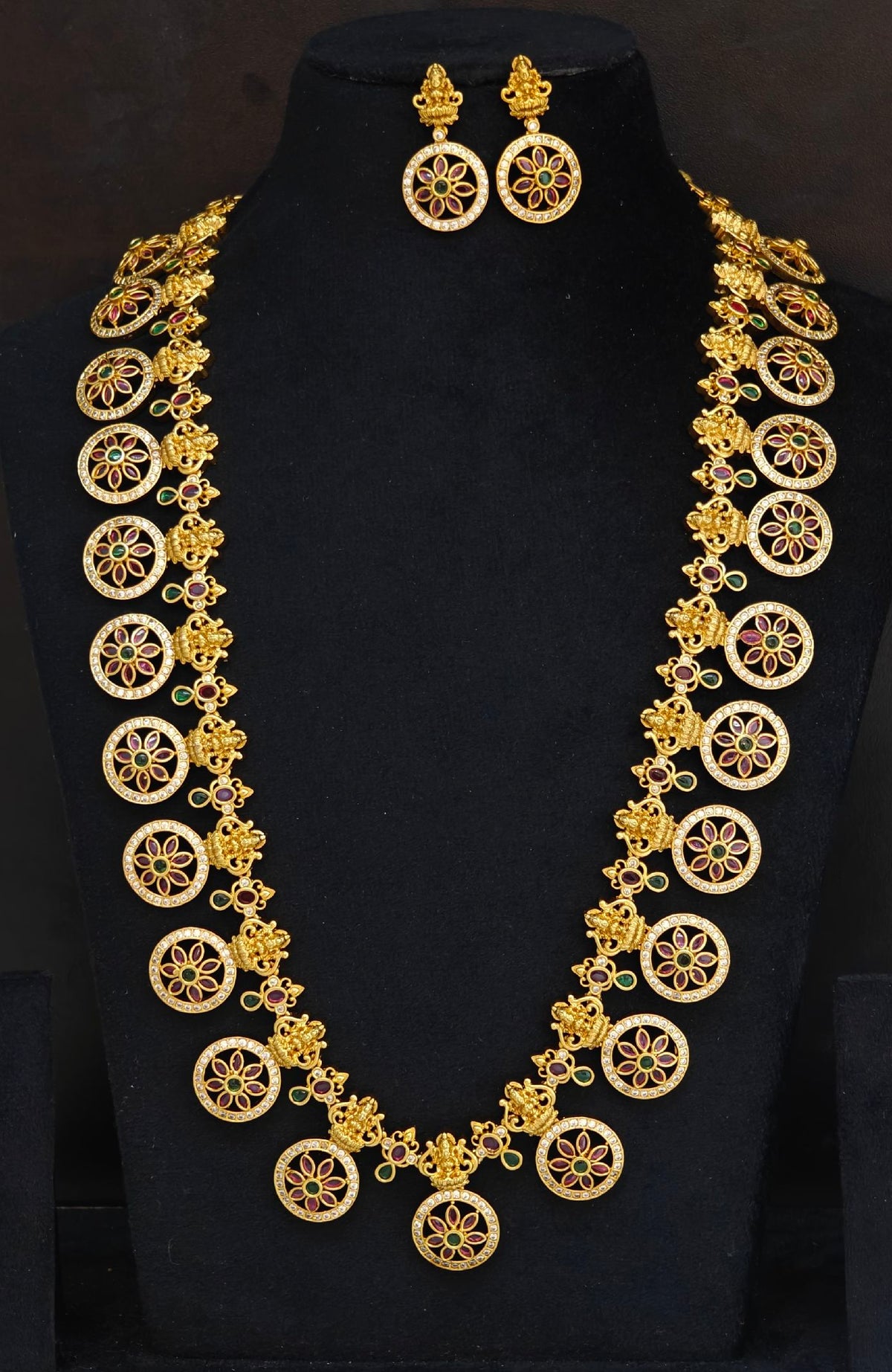 Laxmi devi design long haram 💖