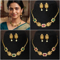 Laxmi devi design mini necklace 💞