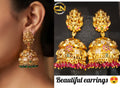 Laxmi devi earrings 😍