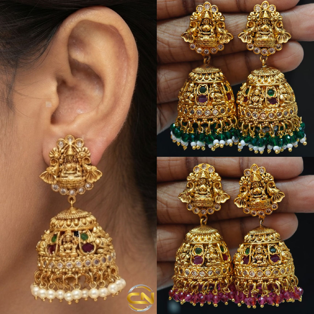Laxmi devi design jhumka 🔥