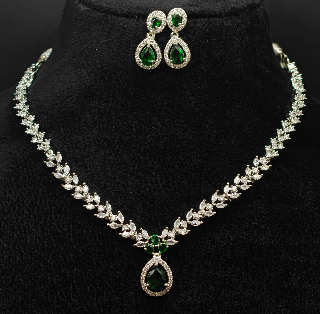 Silver necklace jewellery