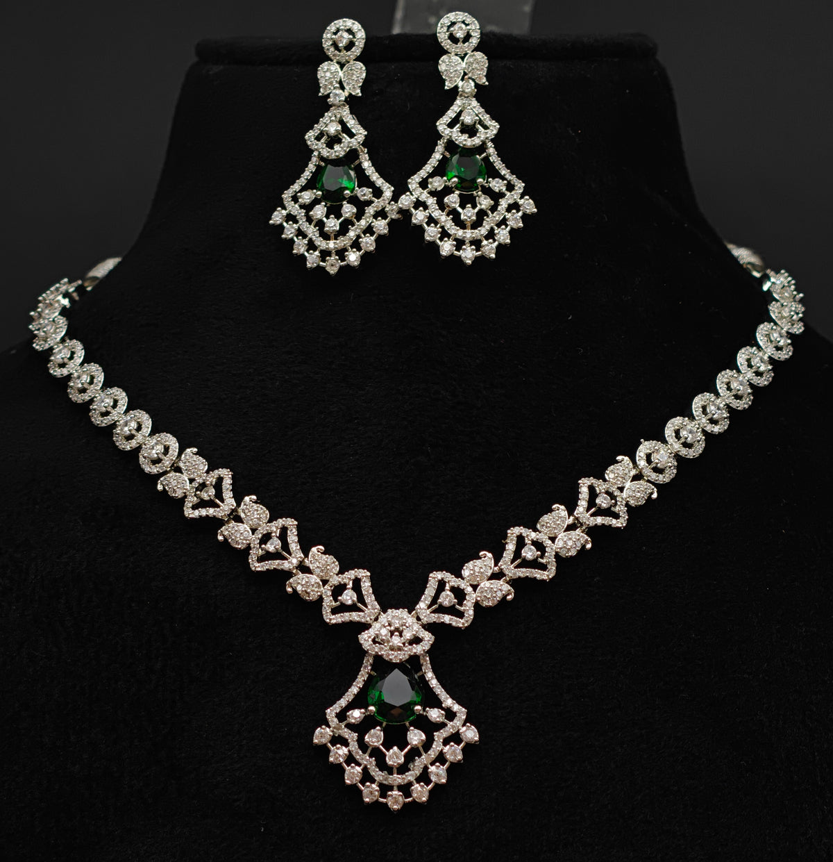 Silver necklace jewellery