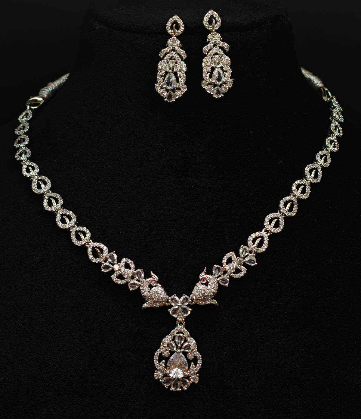 Silver necklace jewellery