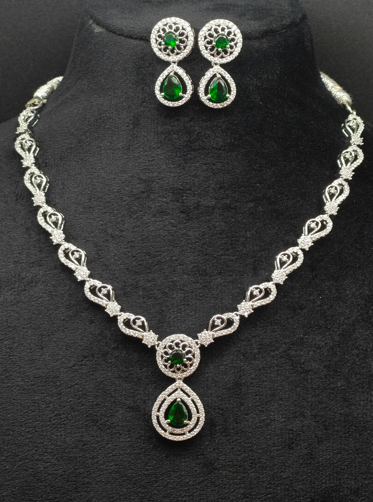 Silver necklace jewellery