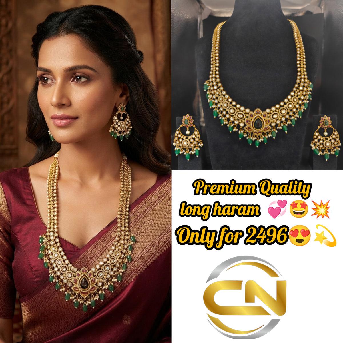 Long haram jewellery