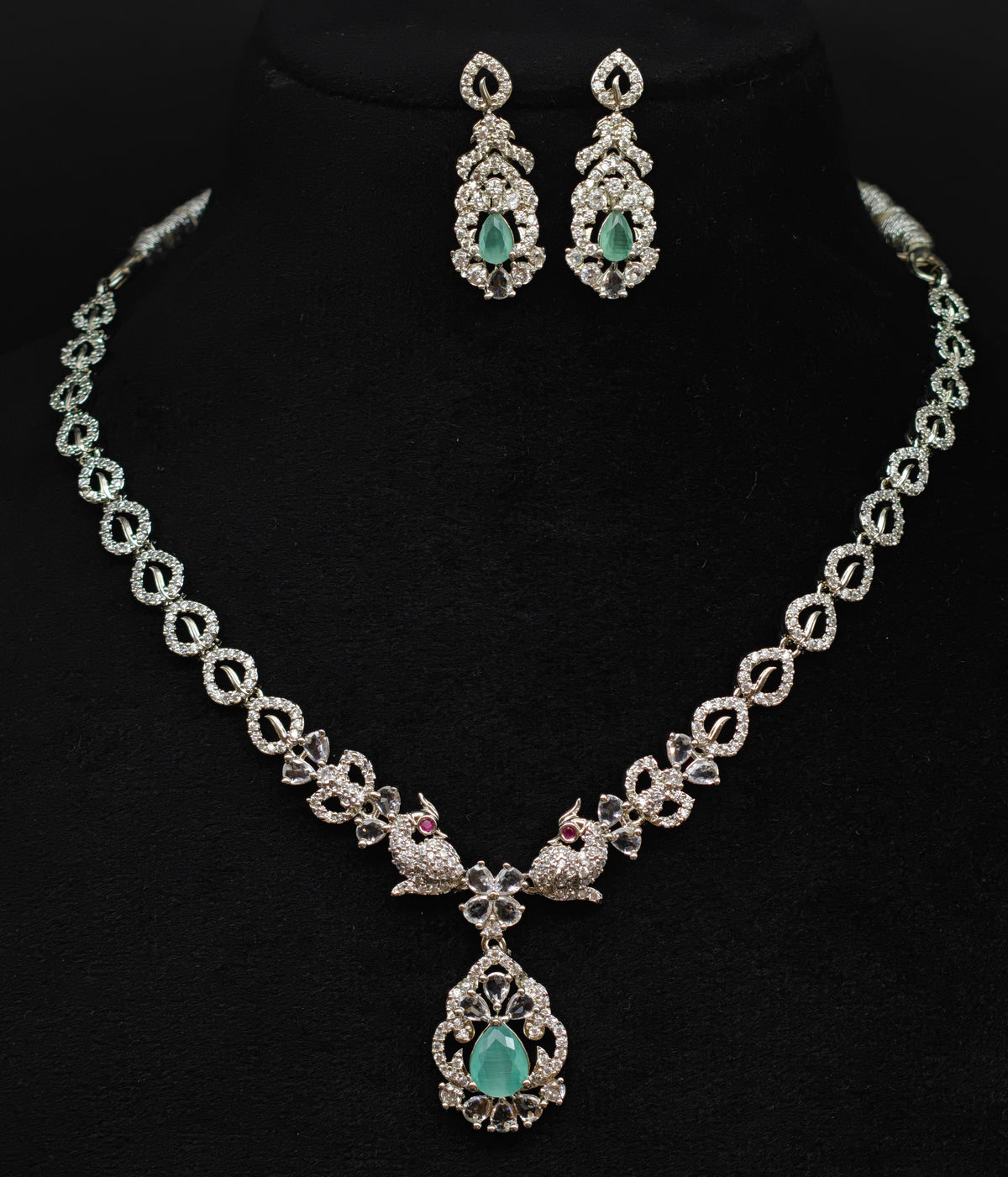 Silver necklace jewellery