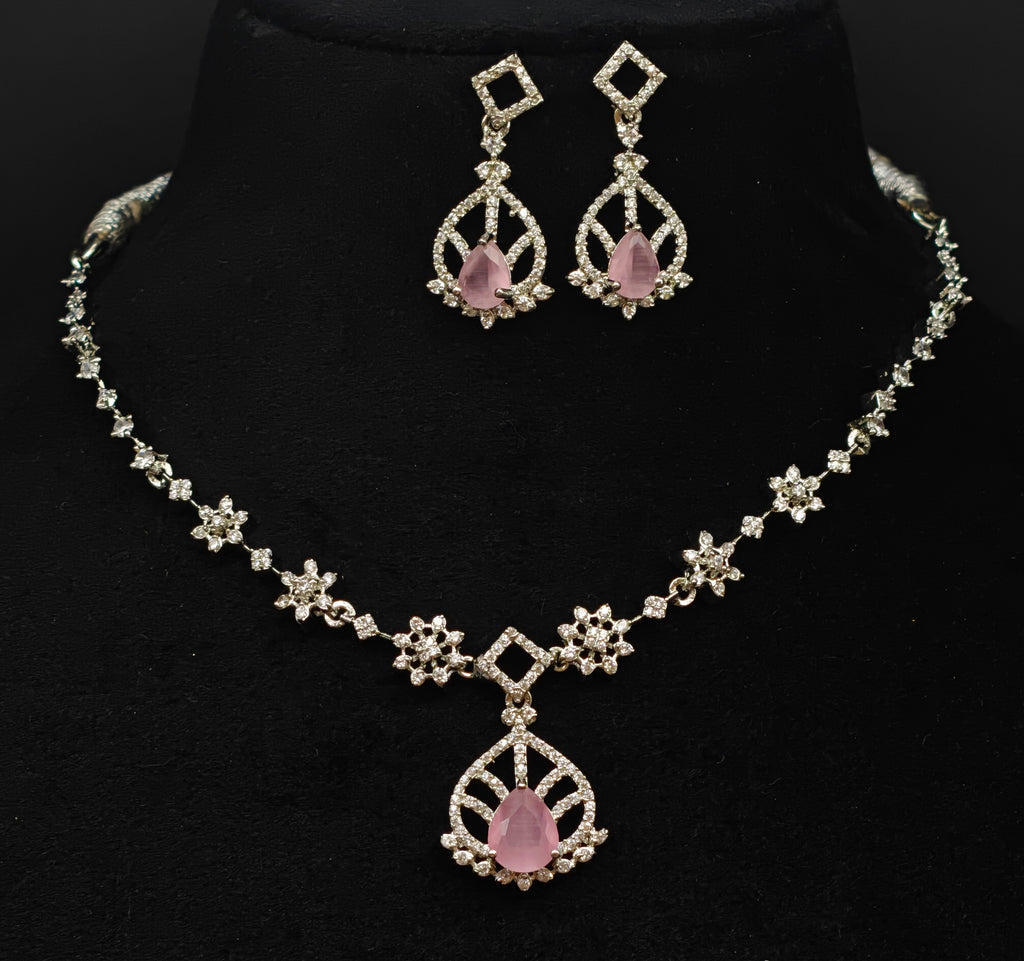 Beautiful silver necklace jewellery