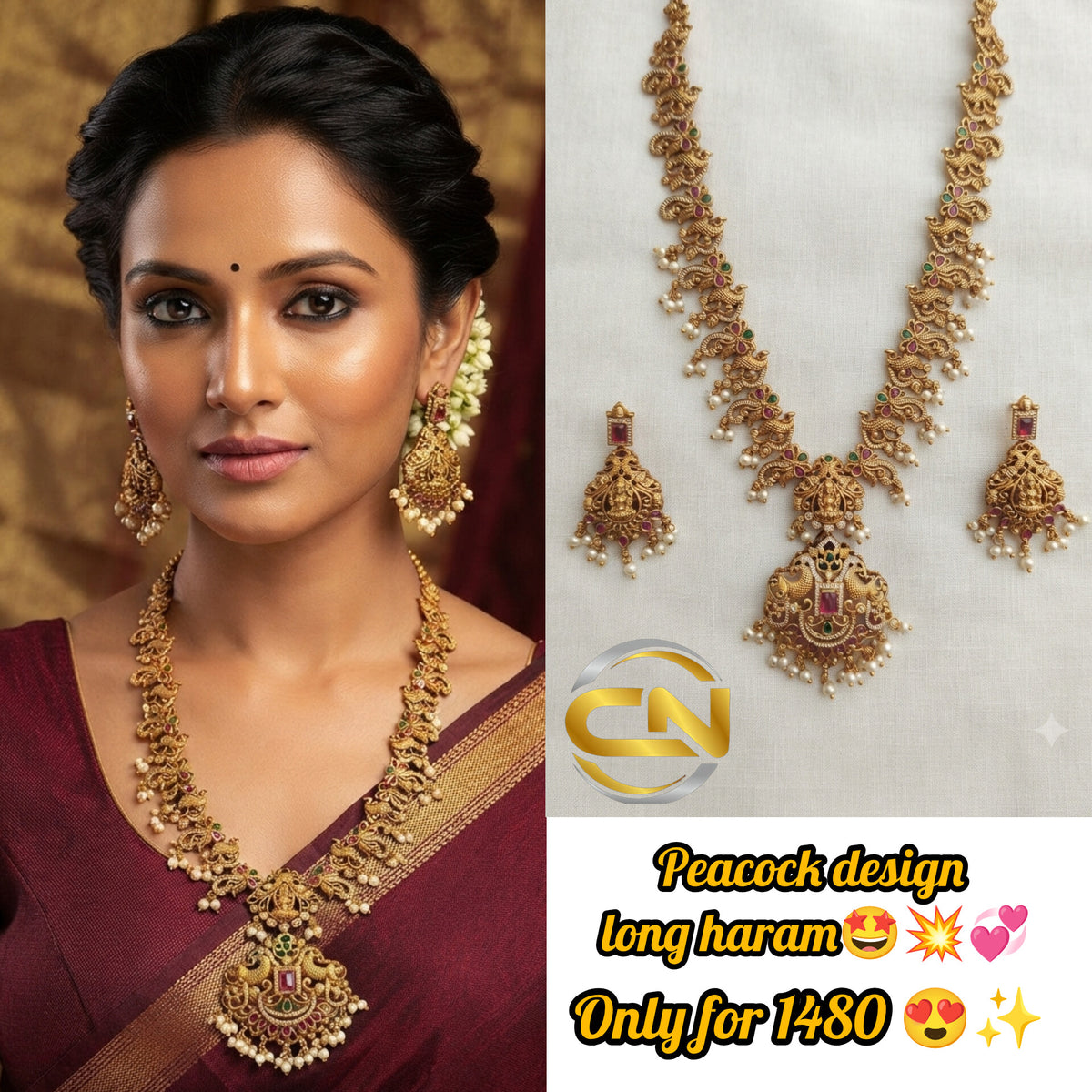Long haram jewellery