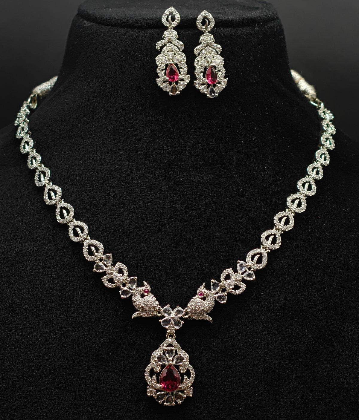 Silver necklace jewellery